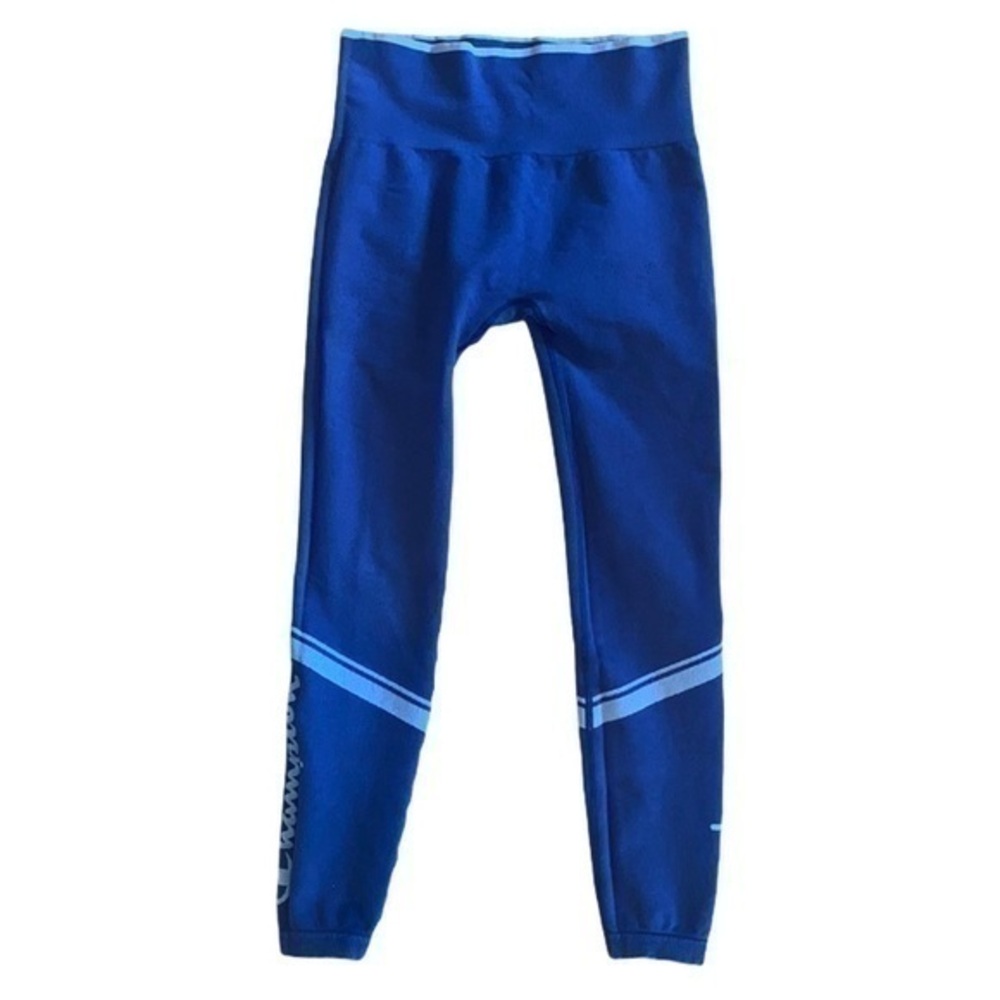 Champion Leggings size medium blue/gray